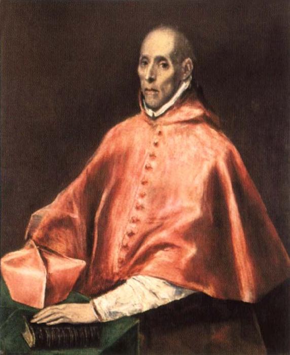 El Greco Portrait of Cardinal Tavera France oil painting art